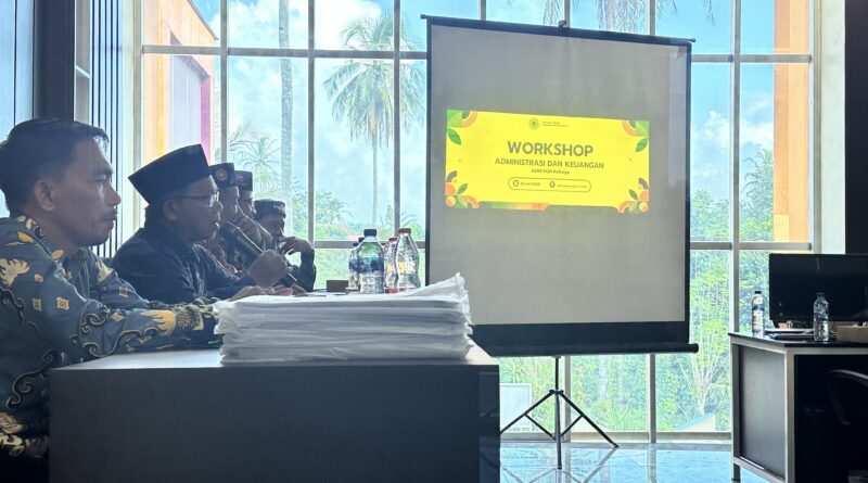 Majelis Dikdasmen PNF Workshop Administrasi dan Keuangan Sekolah Muhammadiyah